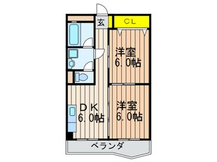 ホワイトオアシスレジデンス７６の物件間取画像